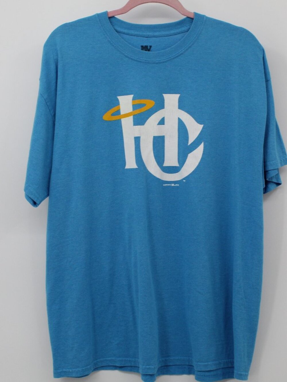 Men's Graphic T-Shirt Charleston SC The Holy City XL Turquoise Blue MV SPORT